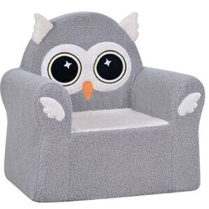 Little Loungers Kids Plush Chair - Owl